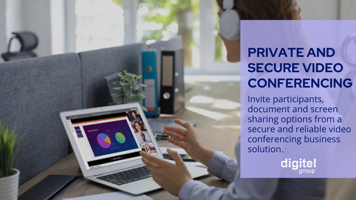 DigitelGroup's tweet photo. The reality of where and when we work is no longer confined to a cubicle, a 9 to 5 schedule or a face-to-face meeting. Whenever or wherever we hold business #videomeetings, we need to make sure we're using a secure and reliable software.
Find out more👉 https://t.co/sbewtjCcfQ https://t.co/iyYm3EeWyW