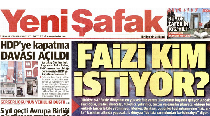 BirGün Gazetesi on Twitter: "#SonDakika Merkez Bankası faiz kararını açıkladı https://t.co/7nZVRayfJD… "