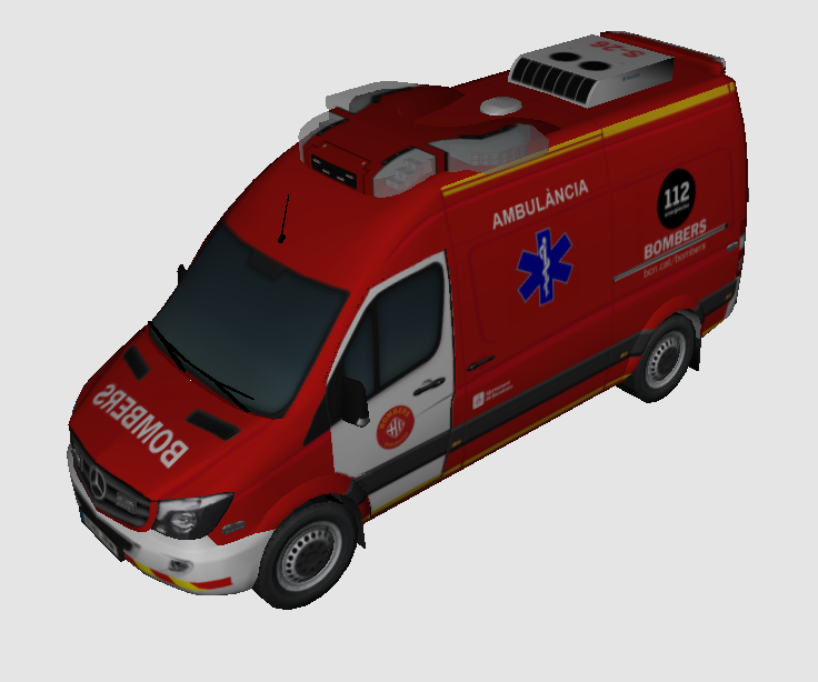 BcmMod's tweet photo. Os mostramos otra de las ambulancias @BCN_Bombers, con el equipamiento específico #mercedessprinter #bombersdebarcelona #bombersbcn #bombers_bcn #bombers #bomberos #enfermeria #Emergencias https://t.co/FKShZPQYDH