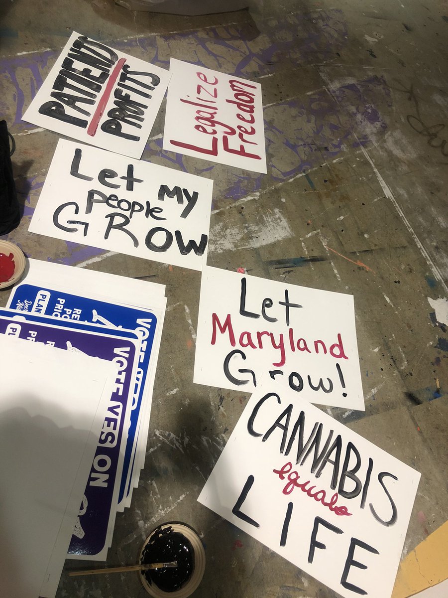 Today is finally the day we March in Annapolis in our last ditch effort to demand legalization in Maryland NOW! Join us in person or live stream on our Facebook page “MDMJ2018” #legalizemd <a href="/APBrianWitte/">Brian Witte</a> <a href="/tomangell/">Tom Angell 🌳📰ⓥ</a> <a href="/MarijuanaMoment/">Marijuana Moment</a> <a href="/stevedeangelo/">Steve DeAngelo</a>