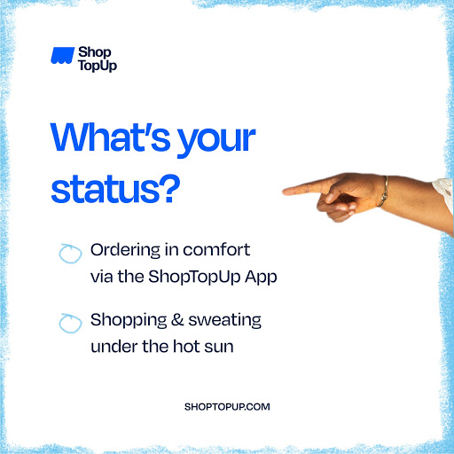 ShopTopUp's tweet photo. The easy retail life is yours to enjoy with the ShopTopUp App. Not only can you place your orders conveniently via the newly updated ShopTopUp App, you can also get a loan to buy goods.

Download the ShopTopUp App today via the link in our bio to get started.
#Retail  #ShopBetter https://t.co/1UPX8hzQuj