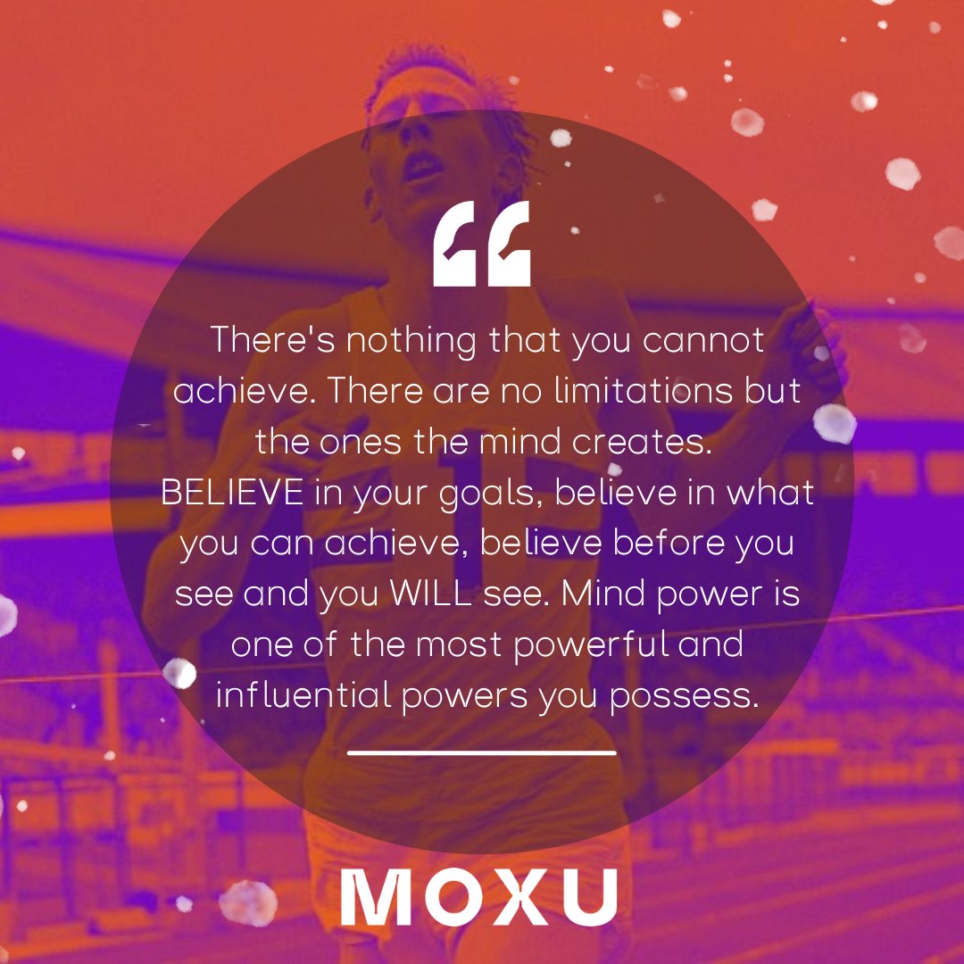 They said it was impossible.

In 1954 Roger Bannister ran a mile in 3 minutes 59.4 seconds. How? He repeatedly visualised the achievement to create a sense of certainty in his body and mind. The world WITNESSED that it was the mind that created the limitation and not the body.