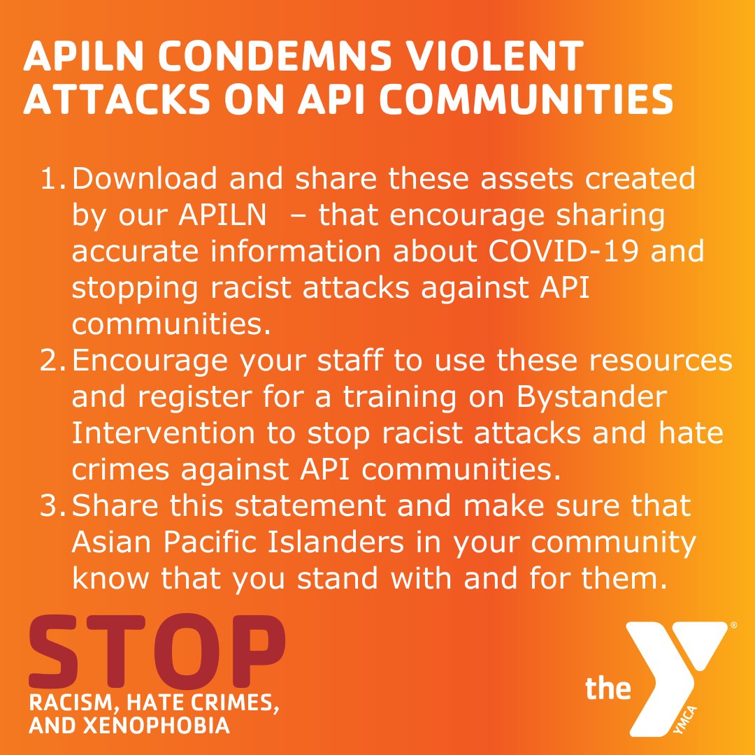 YMCA_Boston's tweet photo. We stand in solidarity with our Asian & Pacific Islander Community and Y National Asian Pacific Islander Leadership Network. We must stand up for love. We must condemn hate. ❤️ #lovenothate #forabetterus #strongertogether #ymcaboston #APILN https://t.co/scYgohDofg