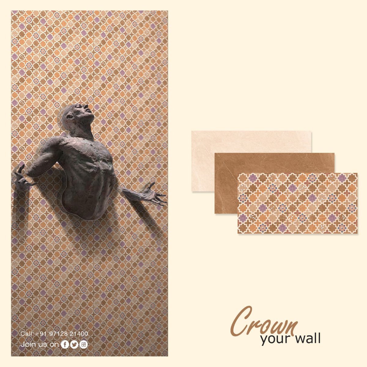 SepalCeramic's tweet image. 𝐒𝐞𝐩𝐚𝐥 𝐂𝐞𝐫𝐚𝐦𝐢𝐜

𝐃𝐢𝐠𝐢𝐭𝐚𝐥 𝐖𝐚𝐥𝐥 𝐓𝐢𝐥𝐞𝐬 
𝟑𝟎𝟎𝐗𝟒𝟓𝟎𝐦𝐦 | 𝟑𝟎𝟎𝐗𝟔𝟎𝟎𝐦𝐦 

𝐂𝐚𝐥𝐥:- +𝟗𝟏 𝟗𝟕𝟏𝟐𝟖 𝟐𝟏𝟒𝟎𝟎
𝐰𝐞𝐛:- 𝐰𝐰𝐰.𝐬𝐞𝐩𝐚𝐥𝐜𝐞𝐫𝐚𝐦𝐢𝐜.𝐜𝐨𝐦 

#Sepal #Sepalceramic #Sepaltiles #vitrified #manufacturing #tiles #ceramics #matt