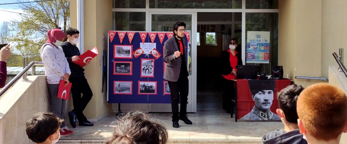 KAPUKARGIN İLK/ORTA OKULU 18 MART ÇANAKKALE ŞEHİTLERİNİ ANMA PROGRAMINDAN FOTOĞRAFLAR