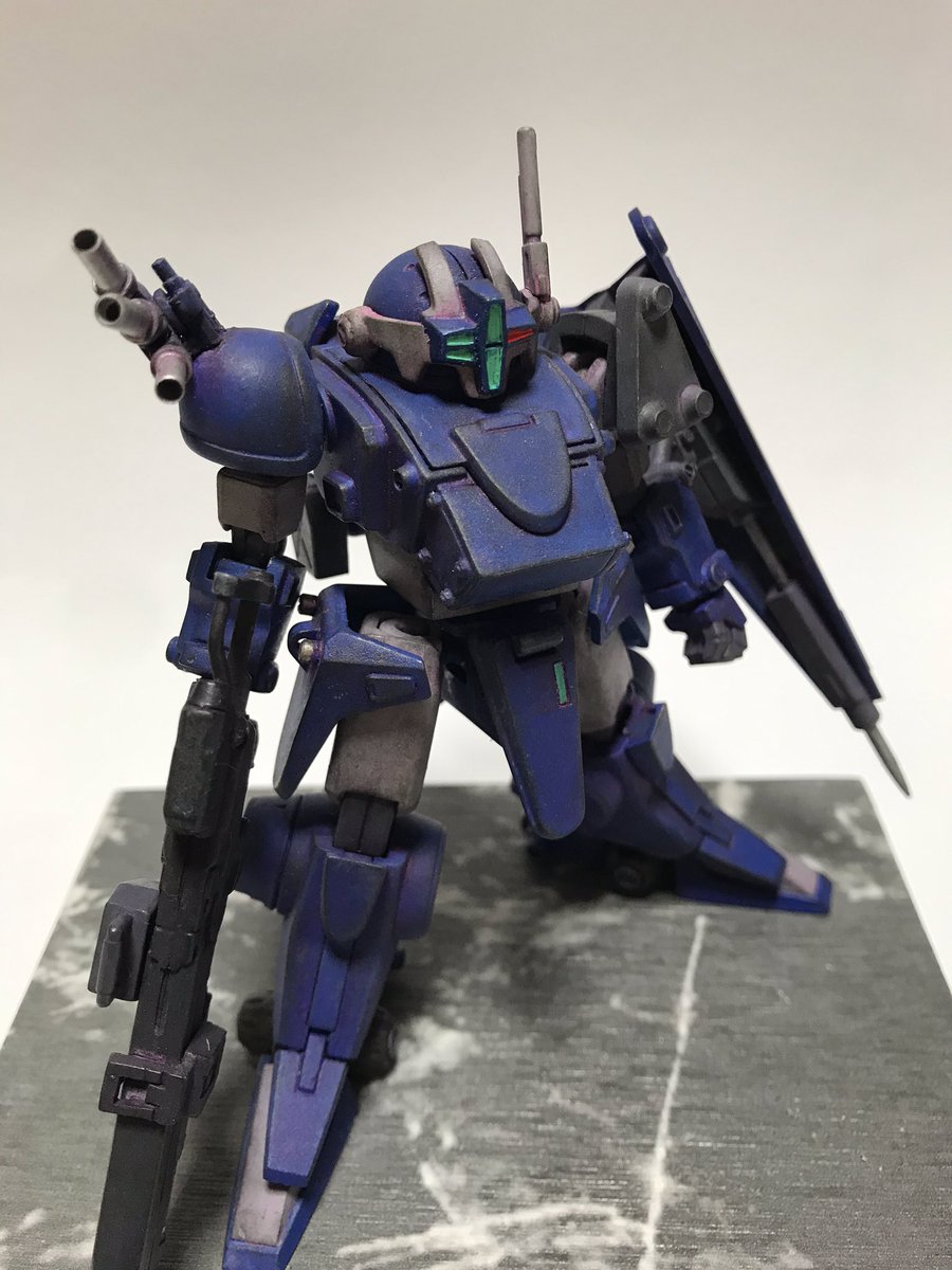 ちりん 青の騎士べルゼルガ物語 よりケイン マクドガル塗り終わったのでミニプラ版ゼルベリオスと並べてみた 本来はベルゼルガと並べるつもりで塗ってたんだけど未だ仮組み状態のまま止まってるんだよなぁ