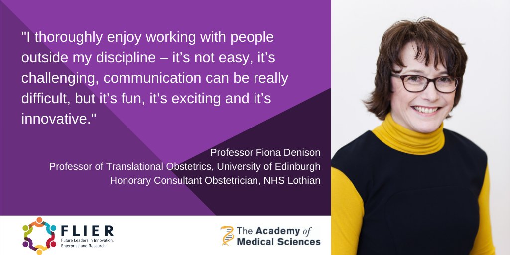 AMS_Careers's tweet photo. .@FionaDenison recognised how many babies die during or shortly after childbirth due to gaps in the monitoring process. To address the shortfall she is developing medical devices with those outside her discipline. Hear more in this talk: https://t.co/XrFycwRFC0 #FLIER #AMSFLIER https://t.co/tKanrwulOa