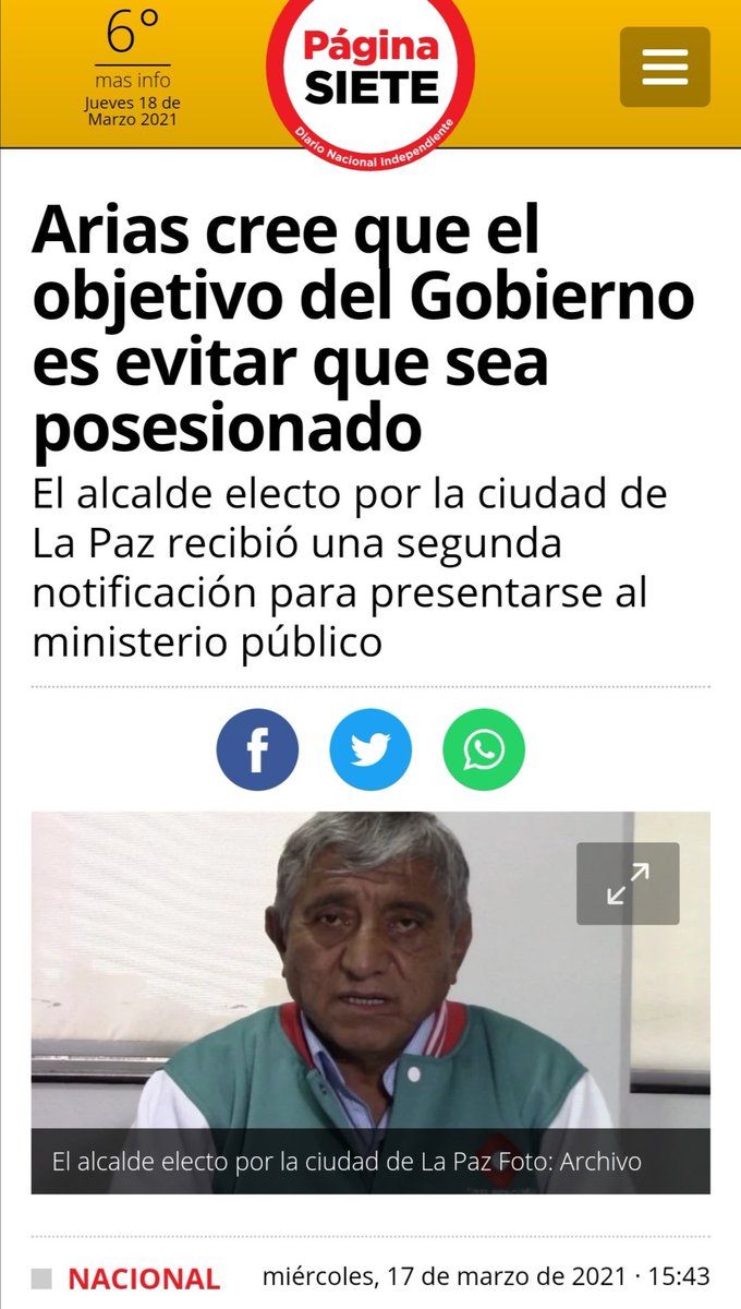 tutoquiroga's tweet photo. Con tramoya "golpista", Masistas esconden que están haciendo pre-golpe municipal a @ivanariasduran.
Mini-Justicia pide tratamiento diferente a Gobernador de #SantaCruz, por ser electo; mientras persiguen al Alcalde electo de #LaPaz.
Tienen miedo a SRZ y subestiman a LP. https://t.co/mE5aiMTcCB