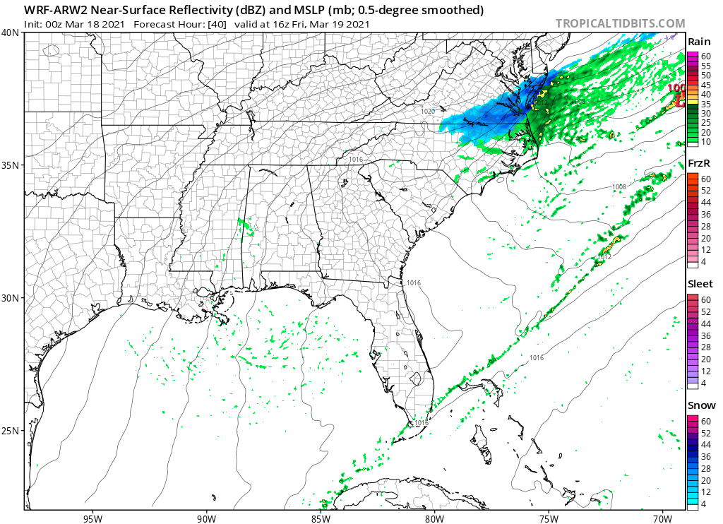 🔥 take: The Triangle area &amp; points north have a better chance of seeing snow tomorrow than severe wx today.

#ncwx