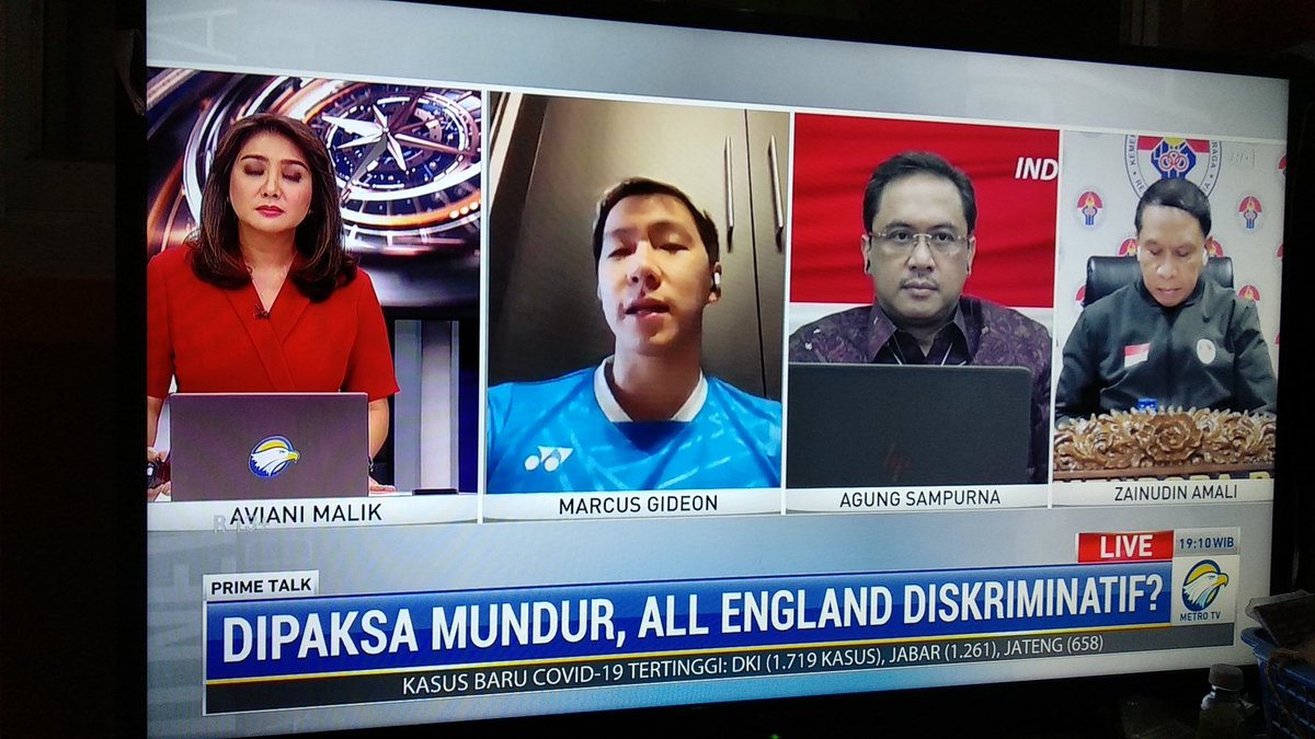 Live Now Metro TV

#BWFMustBeResponsible 
#AllEngland2021UnFair