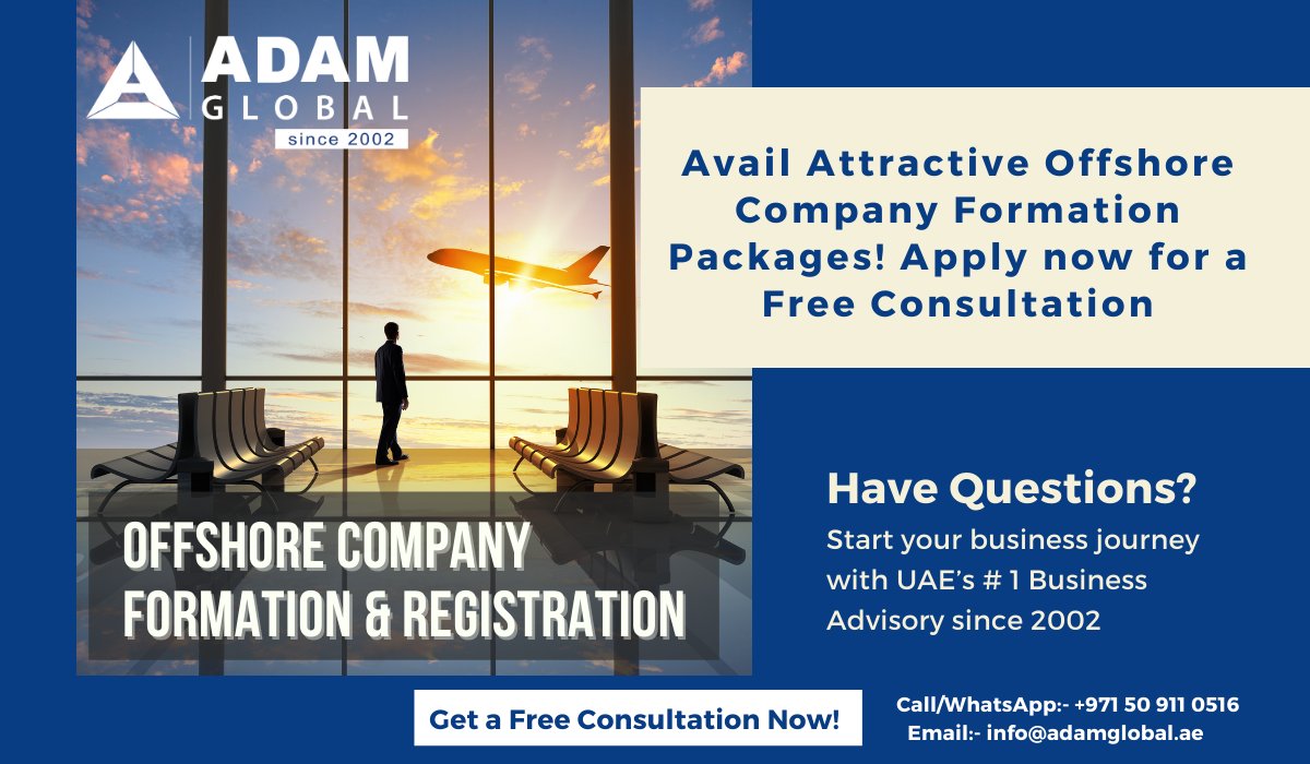 If you are looking forward to starting your offshore company in the UAE, please contact us today- we’d be happy to help you.
#offshore #offshorecompany #BusinessinUAE #business #businessowner #entrepreneur #Businessman #businesswoman #worldbusiness #internationalbusiness