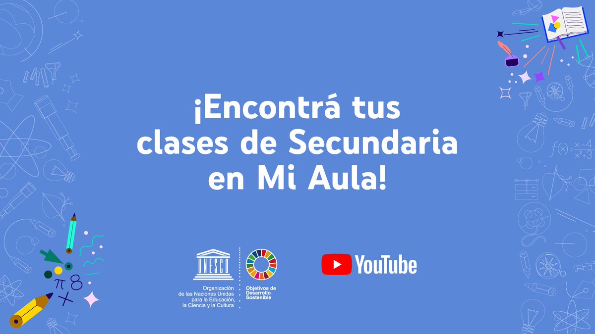 googleargentina's tweet photo. Presentamos Mi Aula, un canal con videos seleccionados por @YouTube y @UNESCO_es con contenidos escolares, ordenados por año y materia de la educación secundaria. 💻🙌

Para que estudiantes refuercen lo que aprendieron, y para que docentes usen en clase → https://t.co/Tb1R08HfCY https://t.co/KSxyhVfdVb