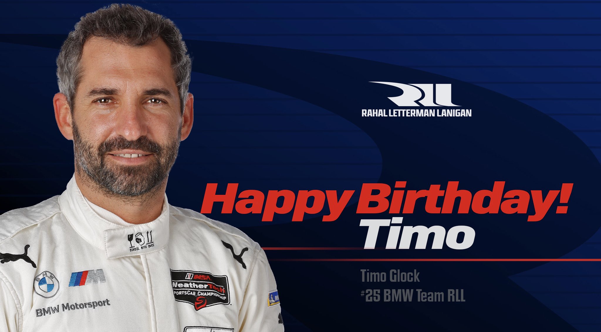 Happy Birthday, Timo Glock! We hope it s a great one.   | 