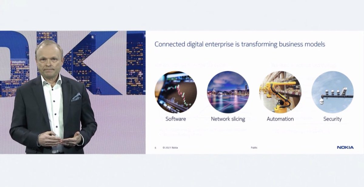 Cellular #PrivateNetworking is poised to accelerate digital transformation &amp; from my perspective <a href="/nokia/">Nokia</a> leads its traditional peers here - impressive stat port worker safety improvements of 40% realized with #4G &amp; could double with #5G