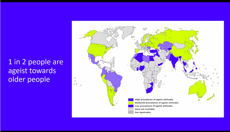 thischairrocks's tweet photo. #Ageism is everywhere. It's costly & harmful, associated with unhealthy behaviors, poorer quality of life, and shorter lifespans, has serious economic consequences and compounds other forms of #discrimination. #AWorld4AllAges @WHO #DecadeOf https://t.co/MQbpjjRbwU