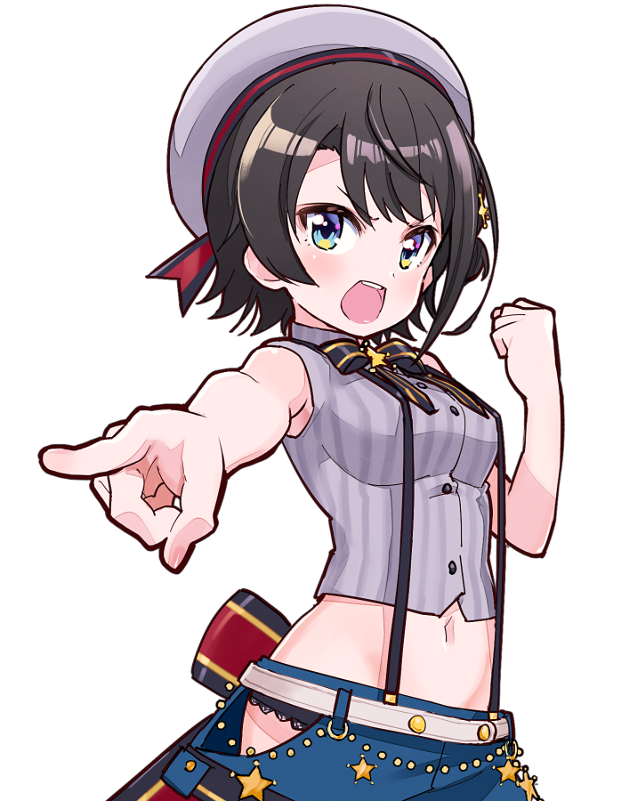 指差しスバルちゃん透過汗なしと汗あり 初期スバルの 地球 テラ タグとか意味わ さきの新月のイラスト 指差しスバルちゃん透過汗なしと汗あり 初期スバルの 地球 テラ タグとか意味わ さきの新月のイラスト
