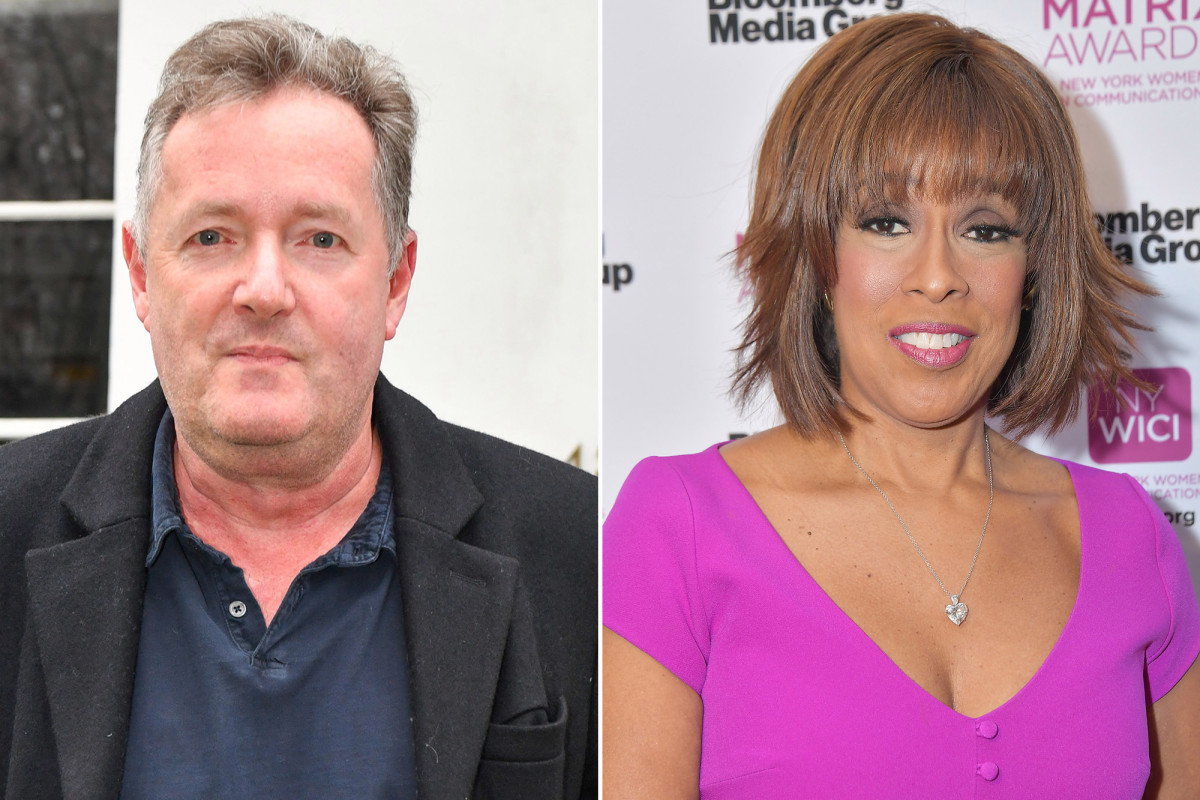 Piers Morgan rips Gayle King for being Harry and Meghan's 'PR mouthpiece'