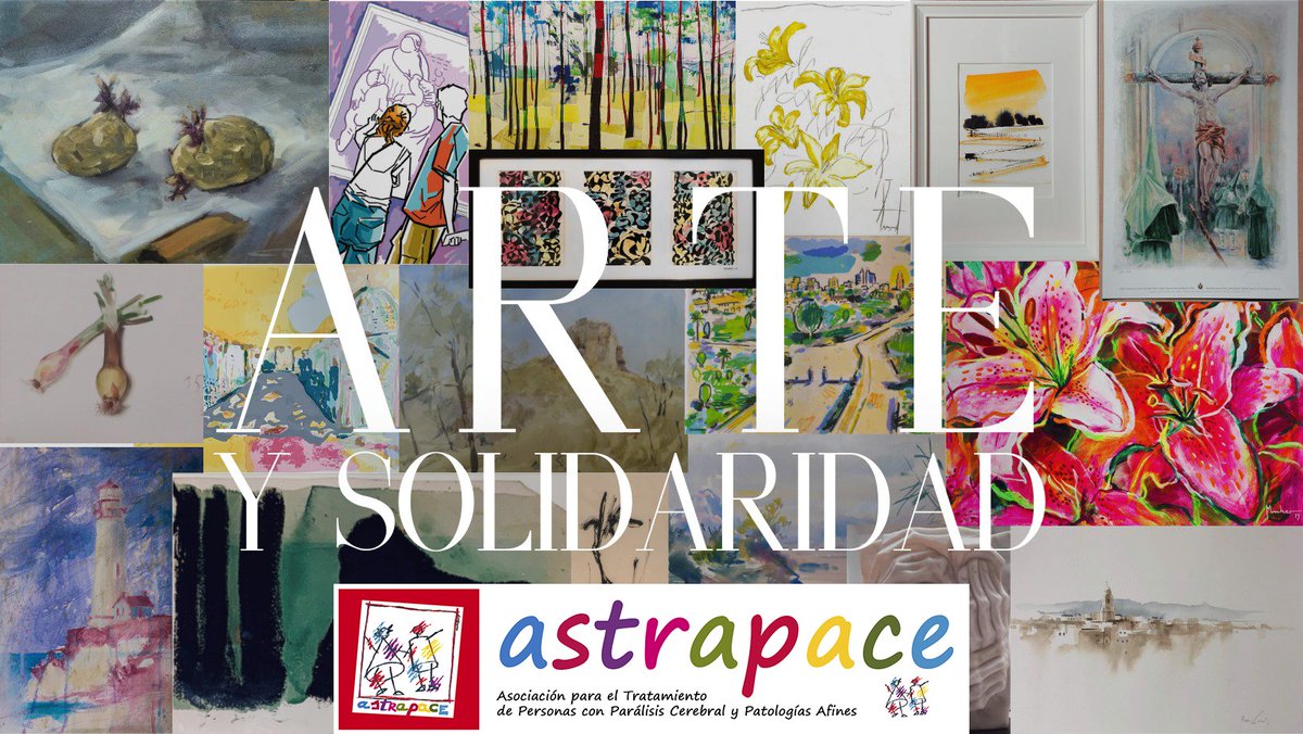 Astrapace's tweet photo. Astrapace pone en marcha su primera subasta benéfica de arte con obras donadas por más de 20 artistas murcianos.
https://t.co/ERMmuV0dxt https://t.co/jBW2NJ20N6