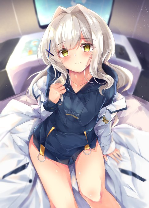 シャワーを浴びてきたハレ #ブルアカ #シャーレ活動記録 