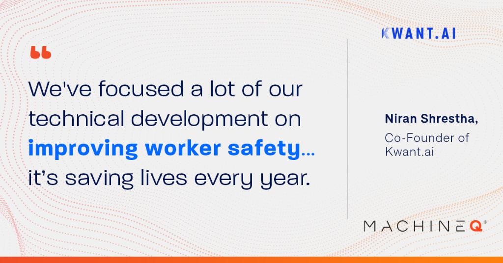 MachineQ's tweet image. Getting first responders to an injured worker quickly can be the difference between life and death. Learn how comca.st/2OGt1Ec&amp;#039;s Smart Badge reduces emergency response time by 92%. #LoRaWANsolutions #PoweredByMachineQ