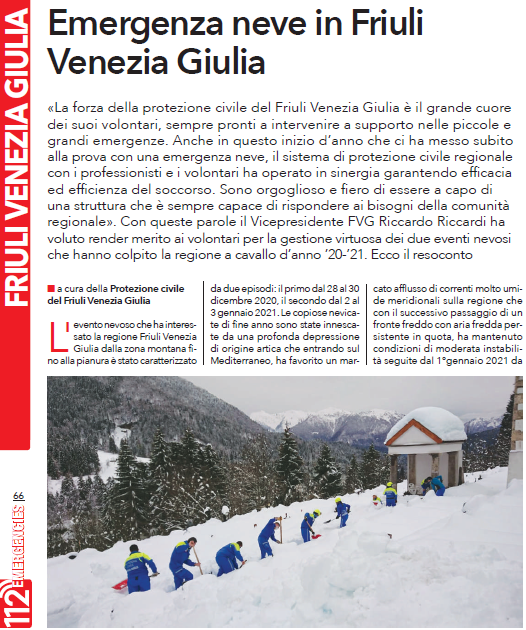 Raccontare chi siamo e cosa facciamo è una delle attività per essere vicini a voi cittadini e rendervi partecipi del sistema di protezione civile #regioneFVG.
🧐📰emergenza neve dicembre 2020-gennaio 2021 
📌bit.ly/2P9zYhe
#socialmediacommiunityFVG