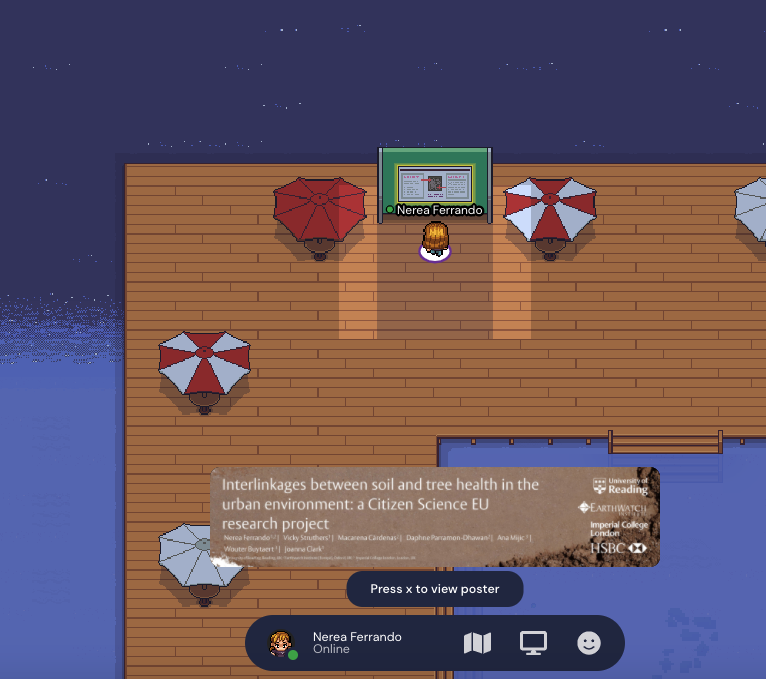 A fun and innovative way to attend an online conference using avatars. Highly recommend <a href="/gather_town/">Gather 🍇</a> 

Thank you <a href="/water2065/">TWENTY65</a> for organising!

Last day of #TWENTY65AnnualConference