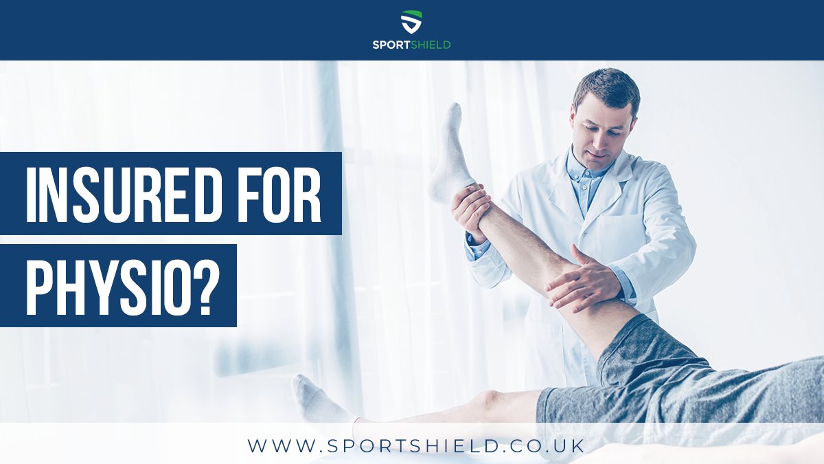 Some sport-related injuries can easily be avoided/resolved with a few Physio appointments, but not all insurers offer cover for this. We're not the others, we designed Sportshield with a passion for sport and all things related.

Learn more about us here: bit.ly/3vcel09