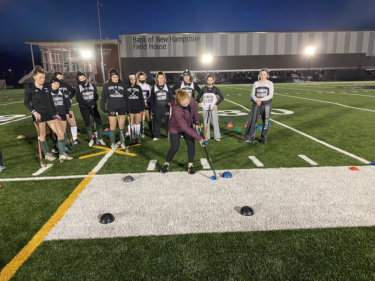 1st practice on the NEW TURF FIELD March 17, 2021💚🏑 #HomeSweetHome #stillsmilingthismorning😁