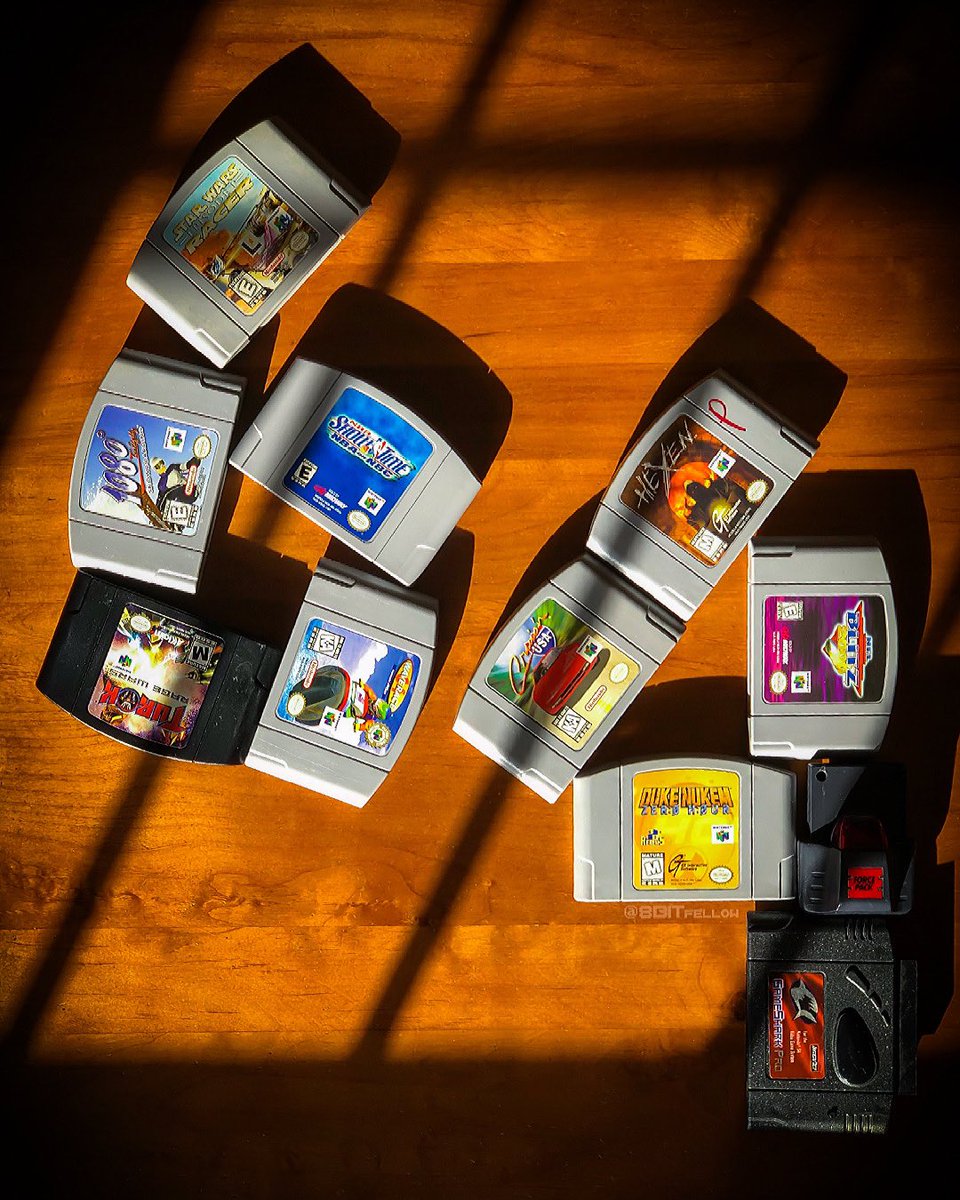 8bitfellow's tweet photo. Who loves Nintendo 64 cartridges? They are virtual indestructible! 💥
.
#n64 #nintendo64 #nintendo #retrogaming #retrogamer #retrogamers #consolegaming #consolegamer #videogame #videogamesandconsoles https://t.co/clNt0Vi1gv