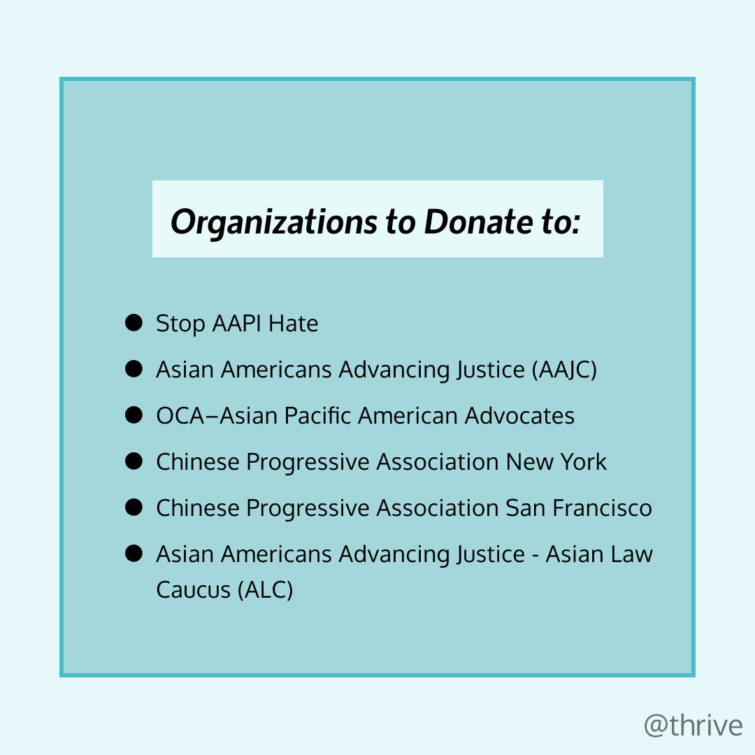 ariannahuff's tweet photo. In times like these, it's important to speak up and take action. #StopAsianHate https://t.co/CPm837ieGB