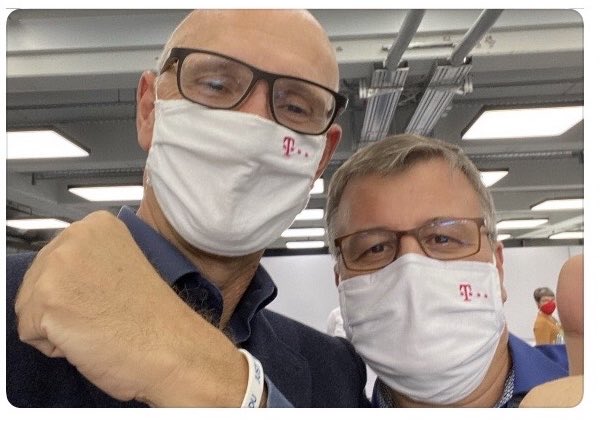 Hier grüßt der Chef 🤗🙏 Gruß zurück 🤜🤛 #influbenzer 🤝 #TelekomBotschafter