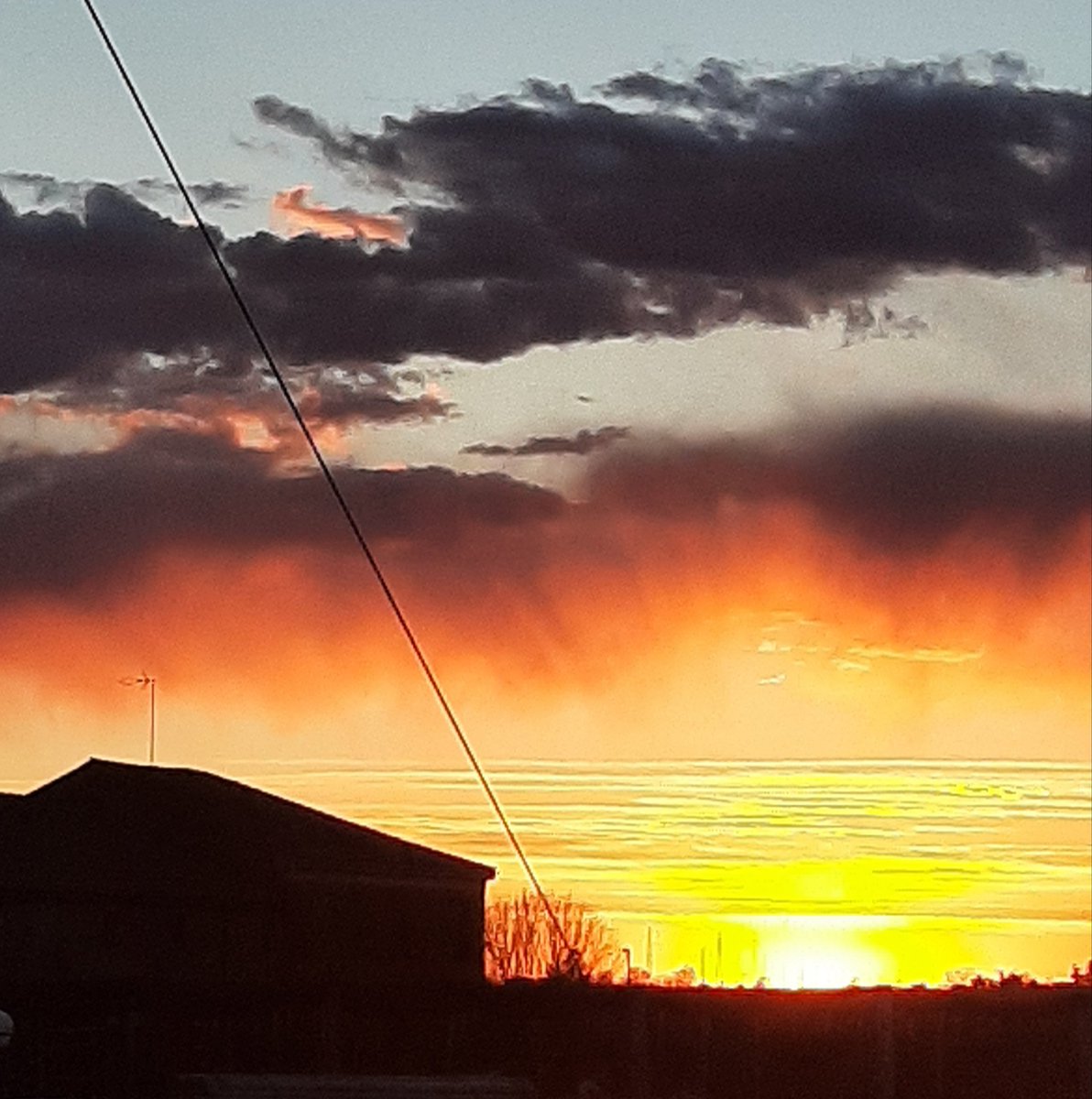 Un tramonto di primavera