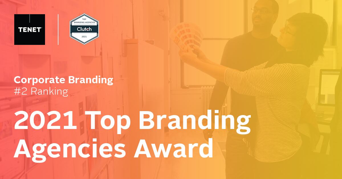 We are excited to announce that Tenet Partners was recently named one of the Top Branding Agencies for Corporate Branding by Clutch.co! For more information, visit our Clutch profile. clutch.co/profile/tenet-… #corporatebranding #branding #Awards