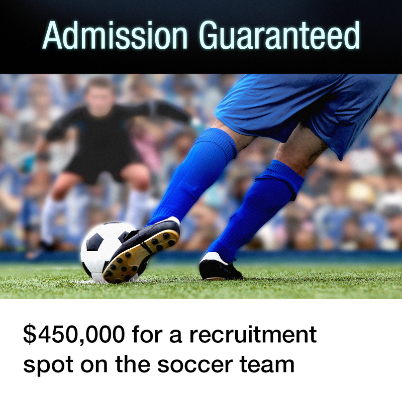 netflix's tweet photo. Buying your way into college? Select your way in:
