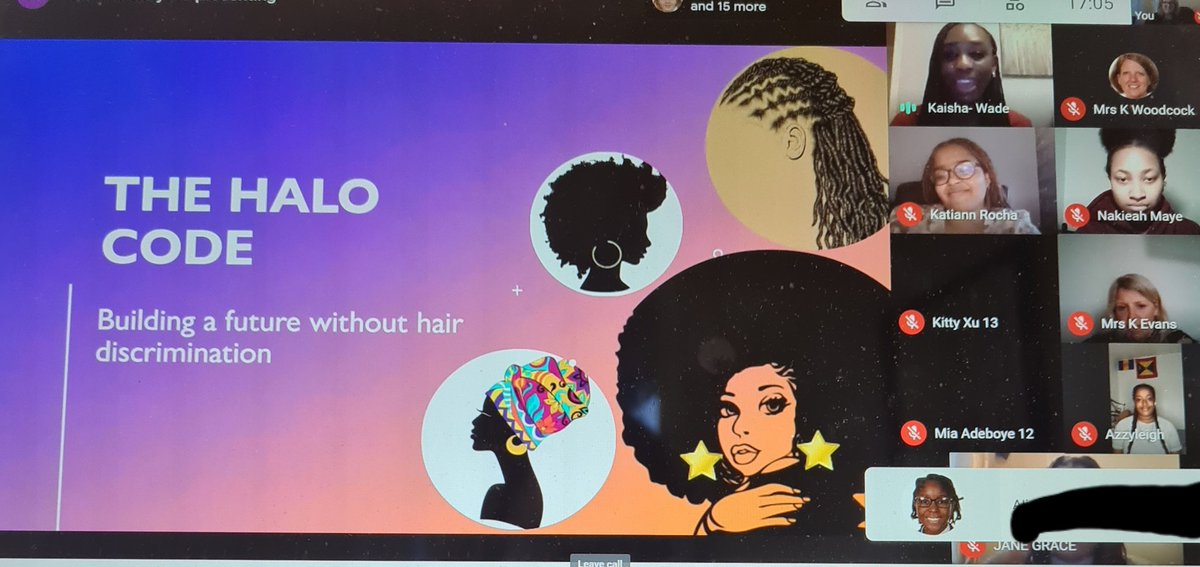 WaitesDr's tweet image. Privileged to listen to a fantastic and informative talk from @thehalocltv @TheHaloCode thank you so much for taking the time to talk to us this evening @SydenhamHigh

#halocode #stopafrohairdiscrimination #sydenhamhigh