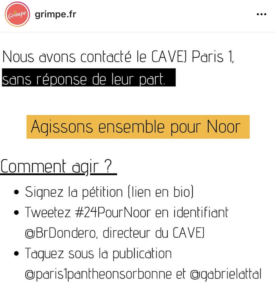 Spvrta's tweet photo. Urgent : j’ai vu cette publication sur insta, une pétition dont je mets le lien en dessous est à faire tourner et signer svp #24pournoor @BrDondero https://t.co/VVeDlweTtx