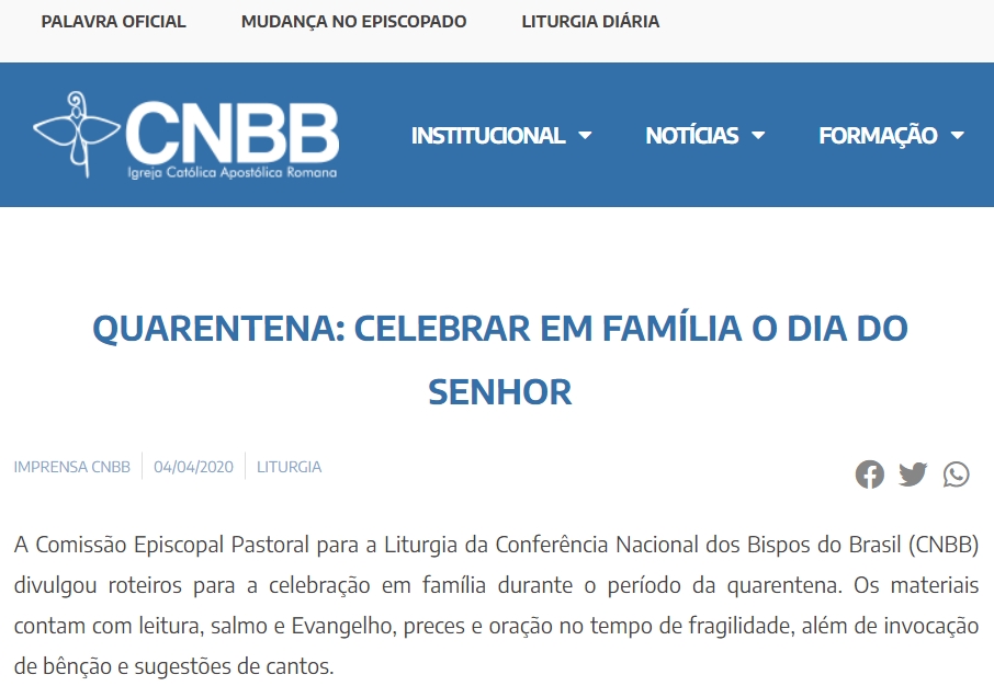 Outra possibilidade seria a mobilização da Igreja como força política. Porém...