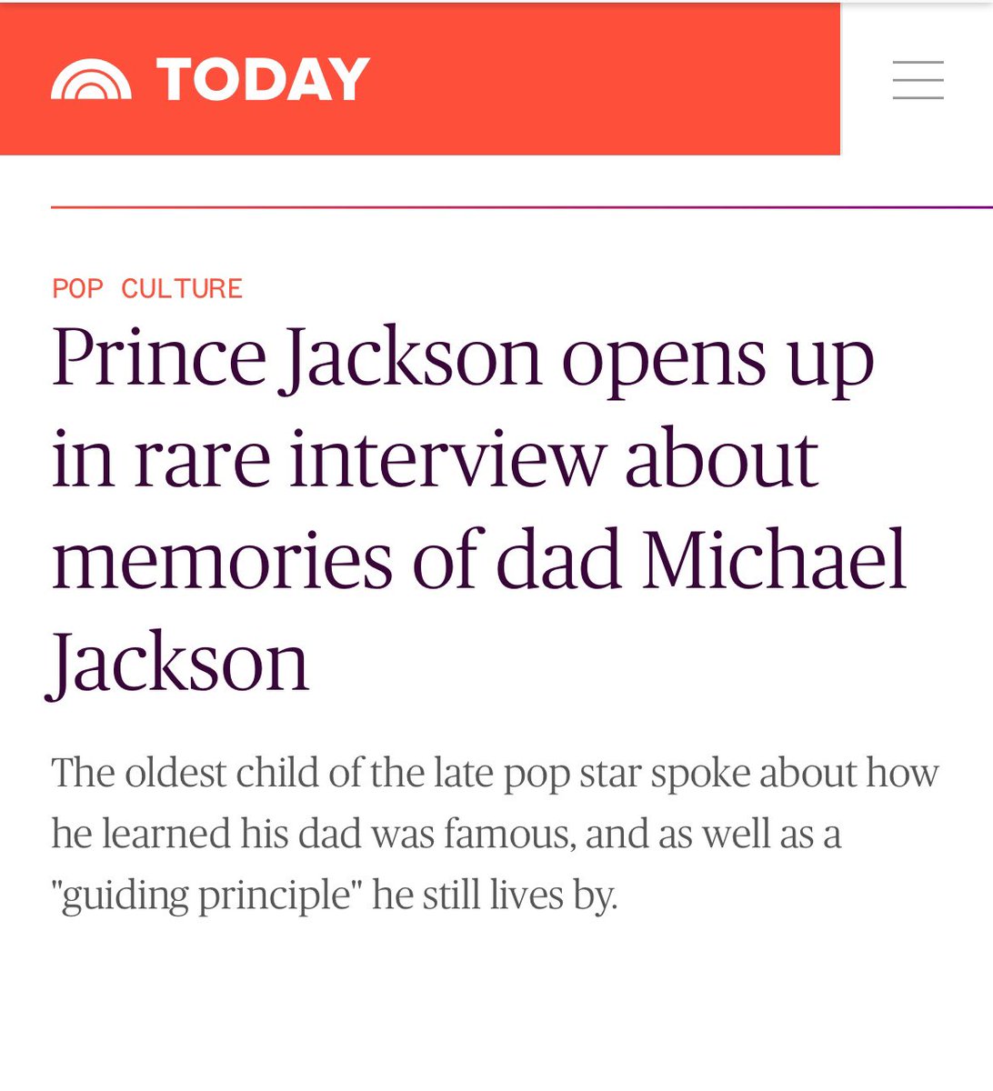Themixfoxsoul's tweet photo. Check out these dope articles about our recent interview with @princemjjjaxon ! Thank you @TODAYshow @RTLde @YahooEnt for sharing ! #MixCrew be sure to check out the full interview via #LinkInBio 💜 https://t.co/YVUDC4cEj8