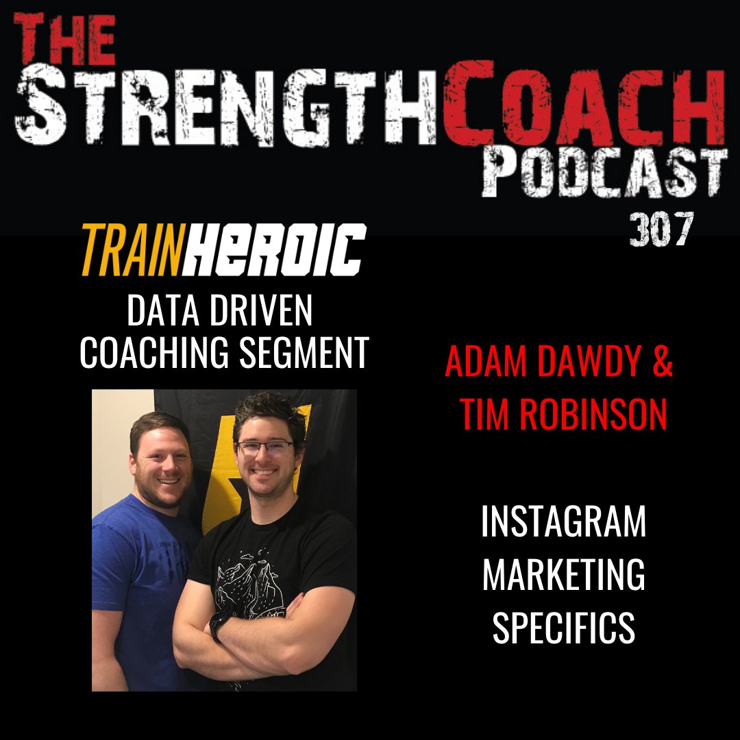 Anthony Renna (@scpodcast2007) on Twitter photo Tim and Adam discuss "Instagram Marketing Specifics" for the <a href="/TrainHeroic/">TrainHeroic</a> Data Driven Coaching segment
.
Episode 307 of the Strength Coach Podcast on Apple Podcasts, Spotify, Stitcher and continuefit.com/strength-coach… Tim and Adam discuss "Instagram Marketing Specifics" for the <a href="/TrainHeroic/">TrainHeroic</a> Data Driven Coaching segment
.
Episode 307 of the Strength Coach Podcast on Apple Podcasts, Spotify, Stitcher and continuefit.com/strength-coach…