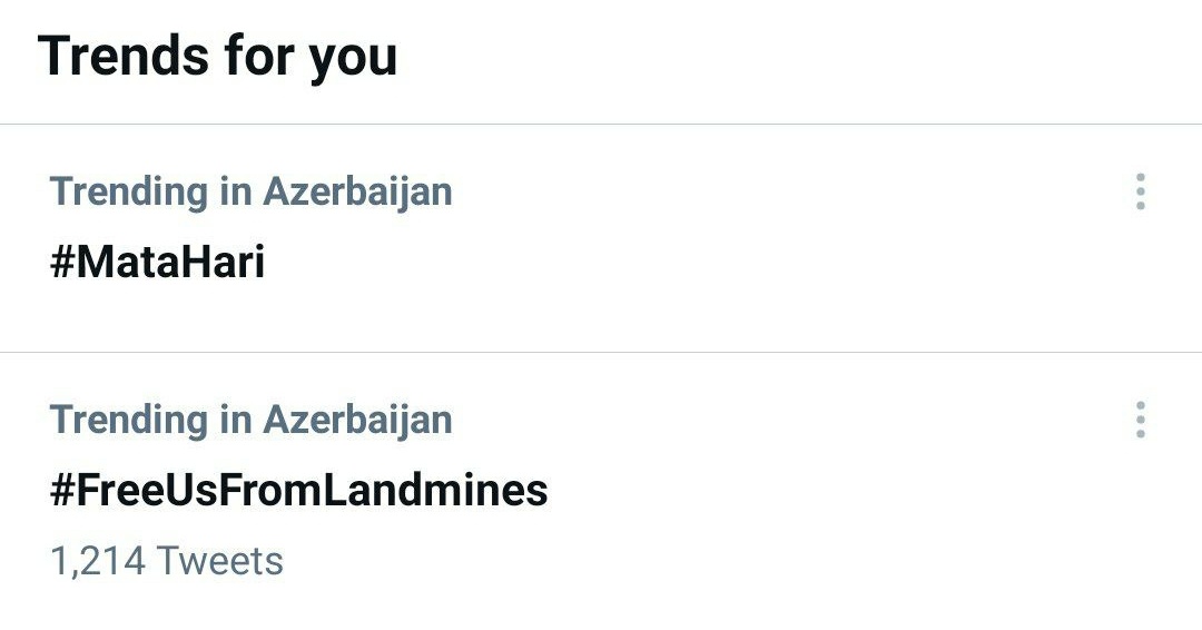 Trendlərə girdik✌️ <a href="/12xal/">Eurovision Azerbaijan</a> 
#Efendi #MataHari #Eurovision2021