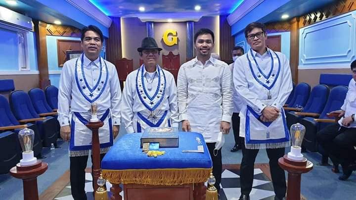 #Boxing #legend Manny #Pacman Pacquiao <a href="/MannyPacquiao/">Manny Pacquiao</a> has been initiated as an Entered Apprentice of Mamamayang Pilipino Masonic Lodge in the #Philippines.

Welcome to #Freemasonry Bro Manny

#freemasons #westkentmasons #welcome #sport #TeamPacquiao