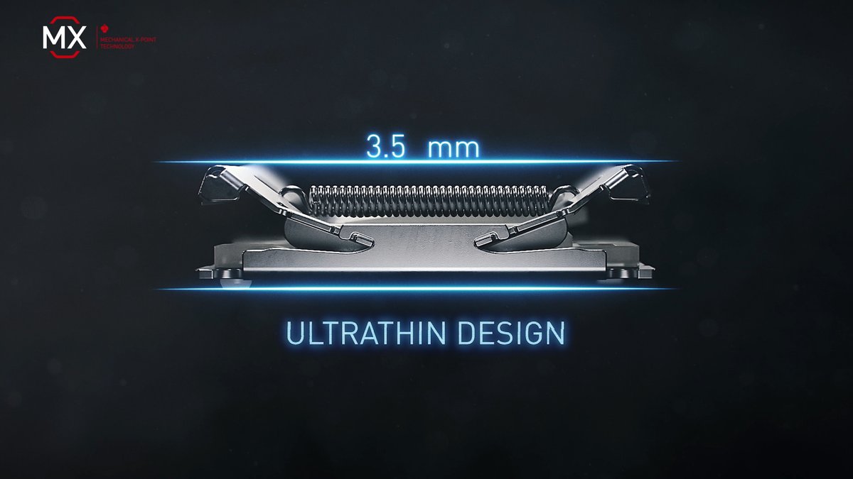 🆕 We proudly present our MX Ultra Low Profile switch, which sets a new standard in the laptop market! With only 3.5mm in height, it offers a tactile switching characteristic and an audible click: bit.ly/3s5Kbda
Head over to <a href="/Alienware/">ALIENWARE</a> to get the first laptops with ULP!