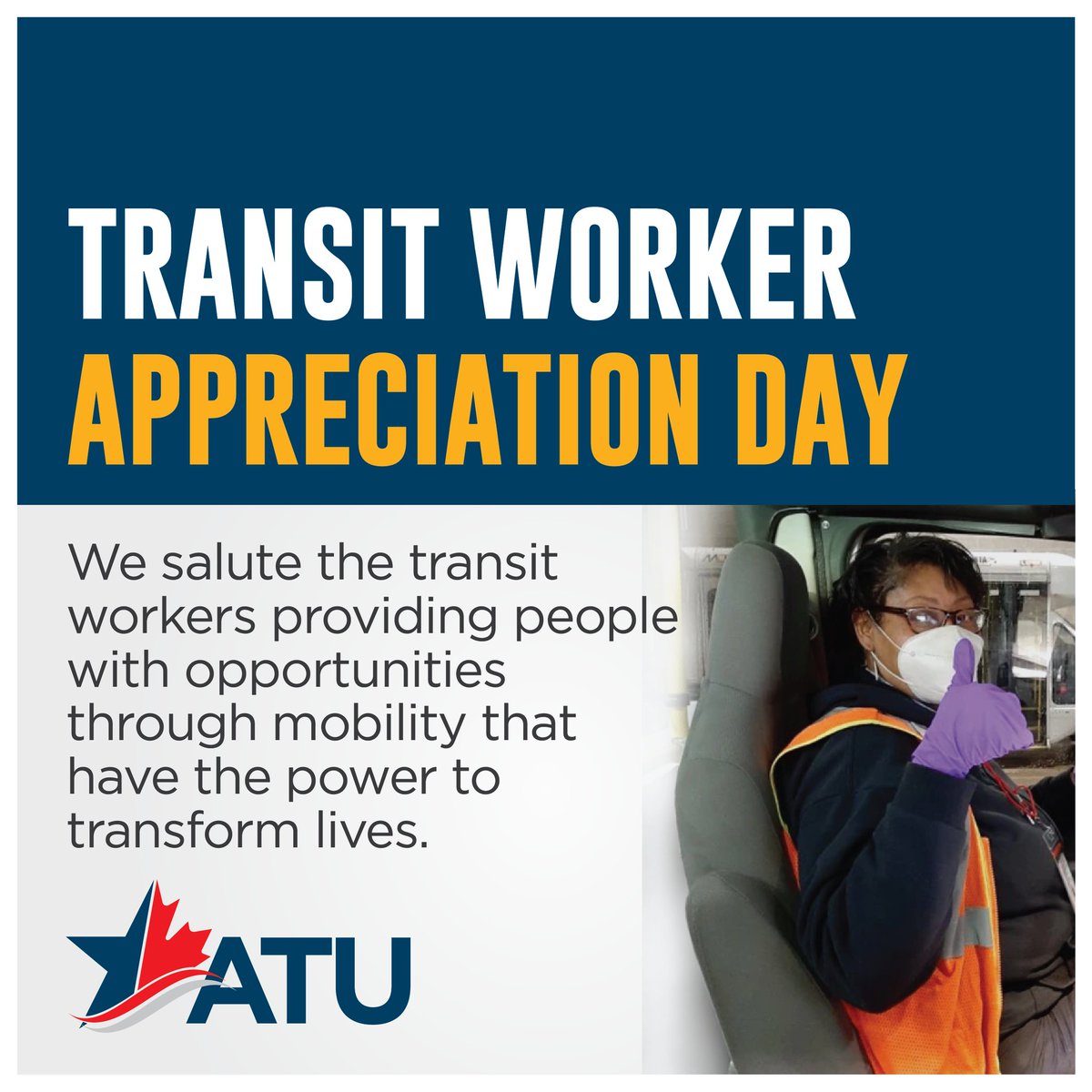 Happy #transitworkerappreciationday and a big salute to all the transit operators, workers, and staff that keeps the wheels on the bus going round and round. 🚌🚎🚏