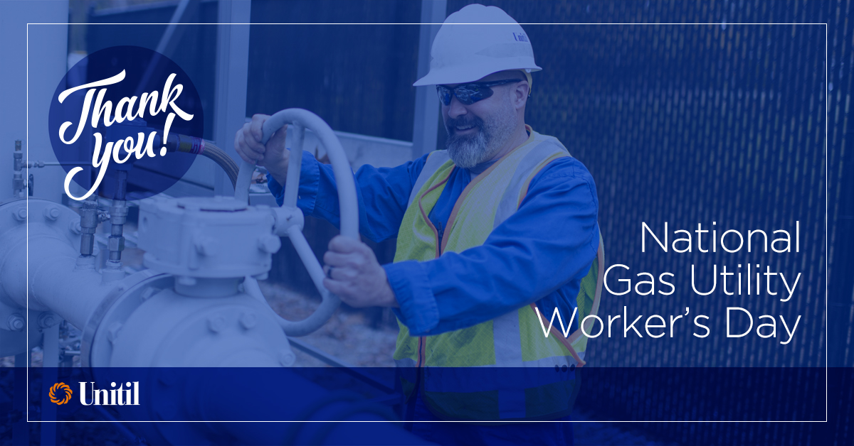 Unitil's tweet photo. Thank you to the hardworking #gasworkers 👷 who deliver safe and reliable #naturalgas to our communities. We celebrate you today and every day. 

#gasworkersday #naturalgas #energy #NGUWDay https://t.co/5roHhFESyJ