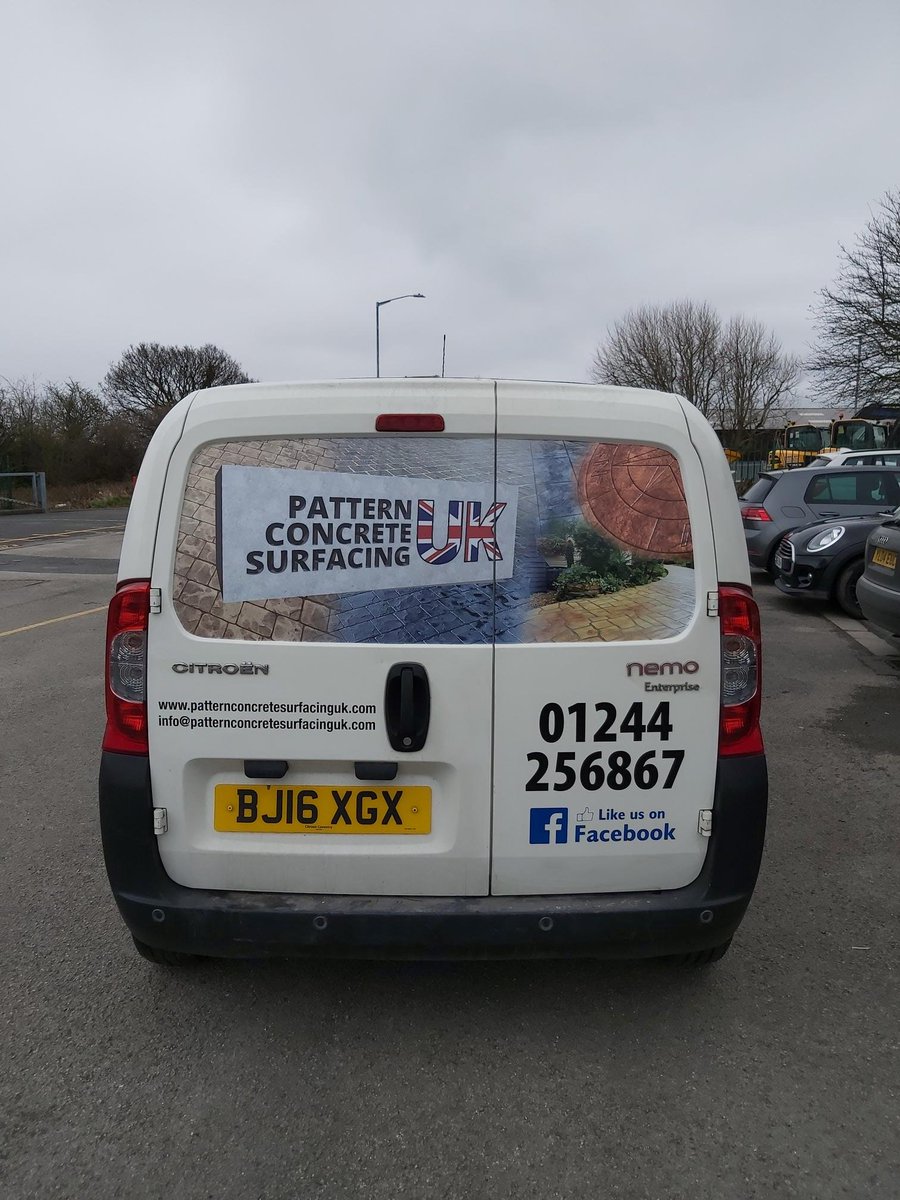 jaynefairwayde1's tweet photo. I think we have transformed a tired little Nemo into something very eye-catching . #partwrap for Pattern Concrete
#graphics #wrap #Advertising #vangraphics https://t.co/8oYyryqbW1