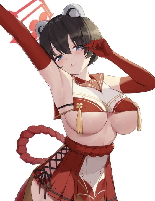 うとうと

#ブルーアーカイブ
#ツバキ 