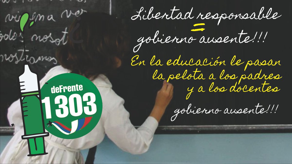 #GobiernoAusente #LibertadResponsable