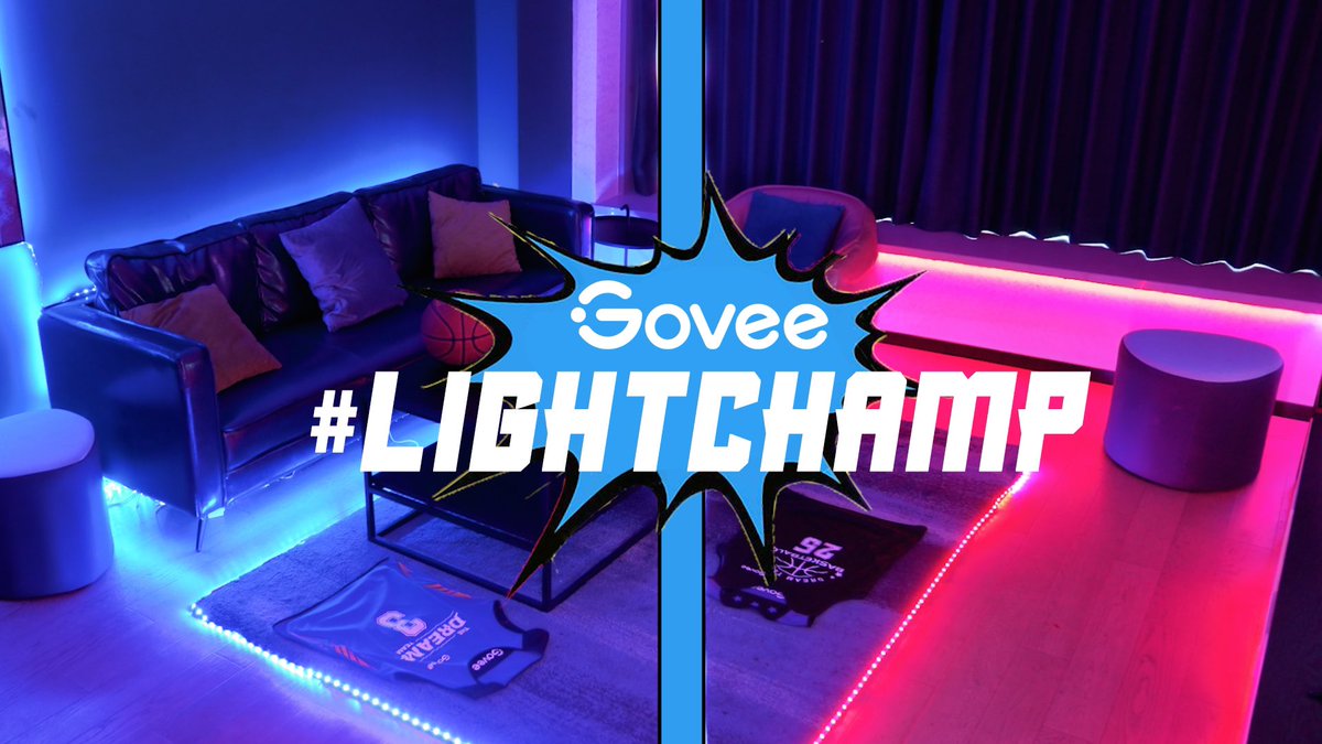 GoveeOfficial's tweet photo. 🚨#Contest🚨
We’re giving away 2 #LightChamp prize packages valued at $100 each. Open Worldwide! 🏀

😮BUT - We’re ⬆️ package value $50 every 1000 likes across our IG/TW/FB. More likes = more amazing #Govee lights, hoops gear &amp; awesome mystery prizes 🎁 

👇See below to enter!👇 https://t.co/d2wQr59FnC