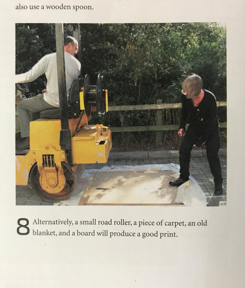 From Ann d'Arcy Hughes and Hebe Vernon-Morris' book 'Printmaking: Traditional and Contemporary Techniques...'