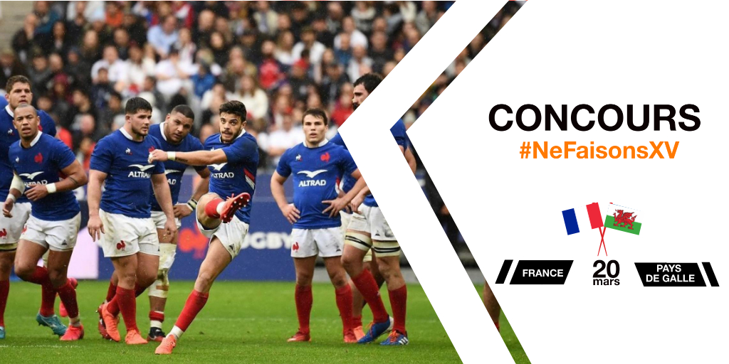 OrangeBretagne's tweet photo. 📢 CONCOURS 📢 
 
Soutenez les bleus face au Pays de Galles et tentez de gagner le 👕 et le 🏉 #XVdeFrance

Pour participer : 
🔃 RT &amp; Follow @OrangeBretagne 
🍀 TAS le 19/03

#TeamOrange #NeFaisonsXV https://t.co/xmM2b8nii3